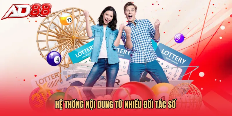 Hệ thống nội dung từ nhiều đối tác số