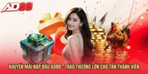 Khuyến Mãi Nạp Đầu AD88 - Trao Thưởng Lớn Cho Tân Thành Viên