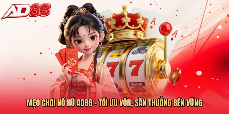 Mẹo Chơi Nổ Hũ AD88 - Tối Ưu Vốn, Săn Thưởng Bền Vững